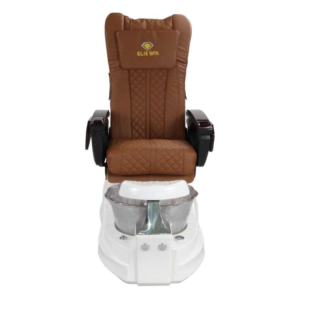 Pedicure Spa Chair - Frost (Wood | Cappuccino | White)