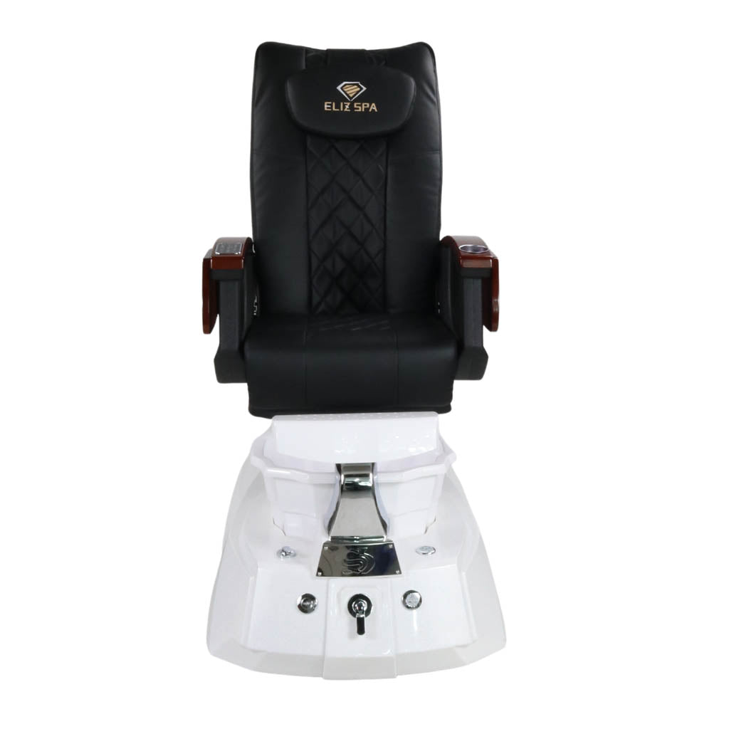 Pedicure Spa Chair - Luna (Wood | Black | White)