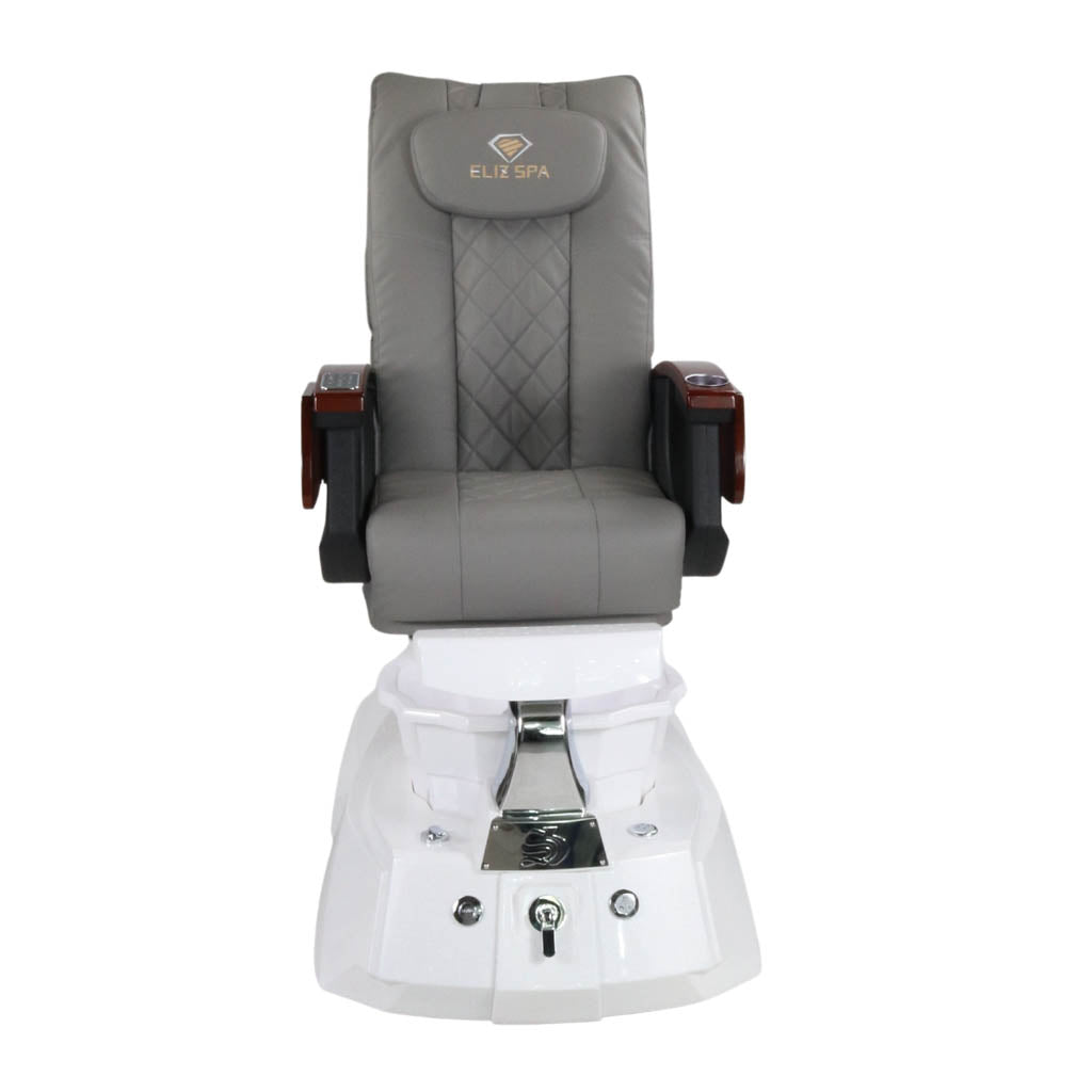 Pedicure Spa Chair - Luna (Wood | Grey | White)