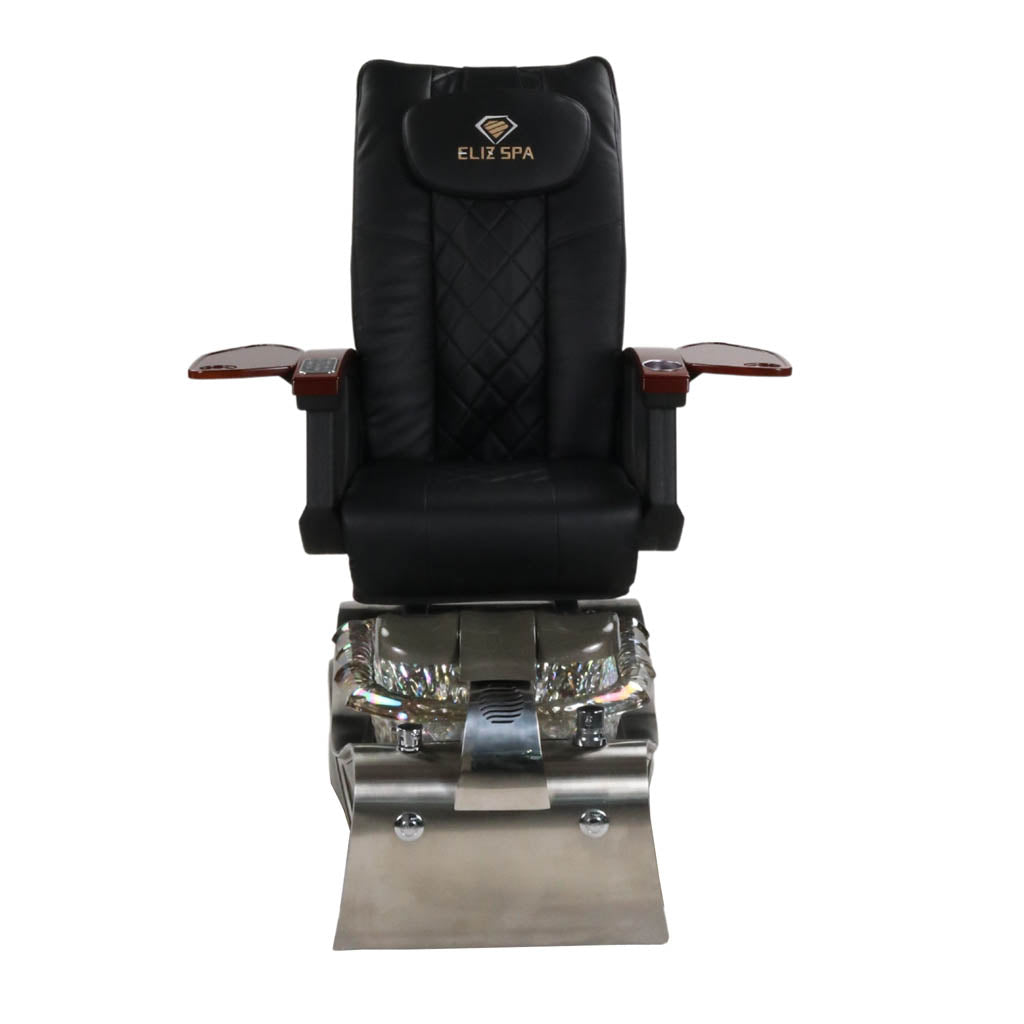 Pedicure Spa Chair - Nimbus (Wood | Black | Silver)