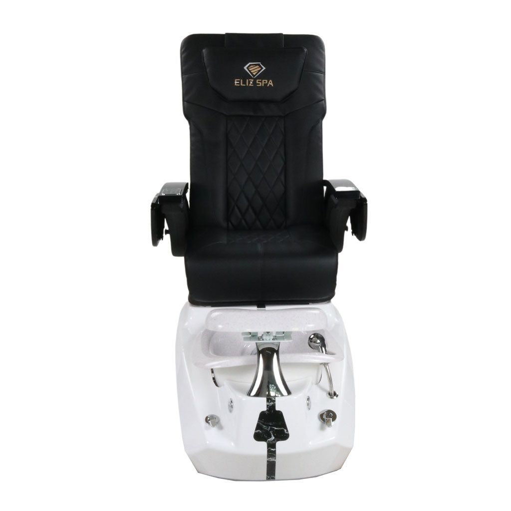 Pedicure Spa Chair - Zeta (Black | Black | White)
