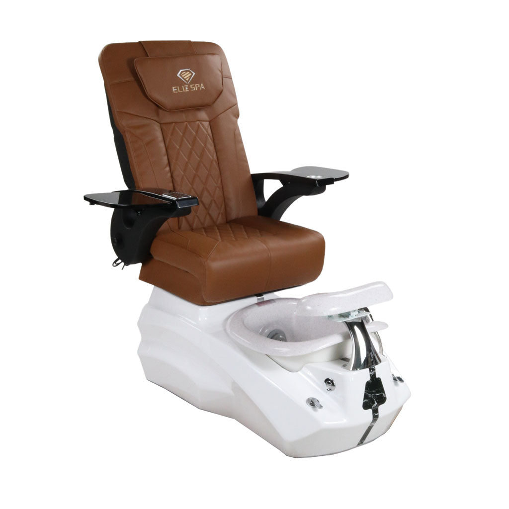 Pedicure Spa Chair - Zeta (Black | Cappuccino | White)