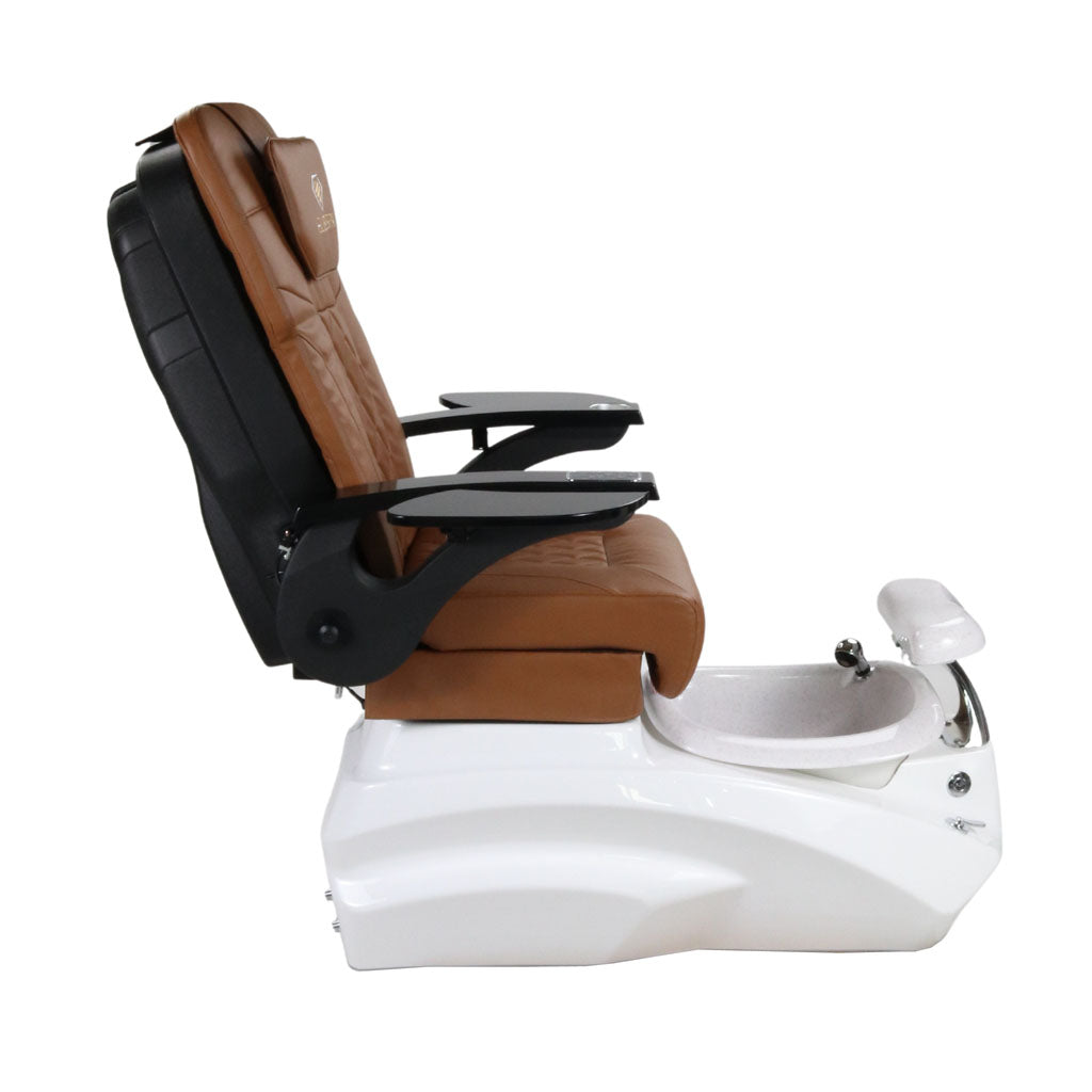 Pedicure Spa Chair - Zeta (Black | Cappuccino | White)