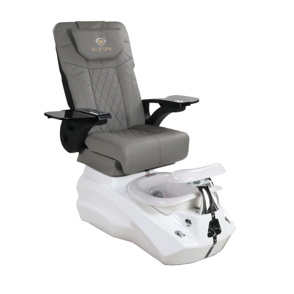 Pedicure Spa Chair - Zeta (Black | Grey | White)