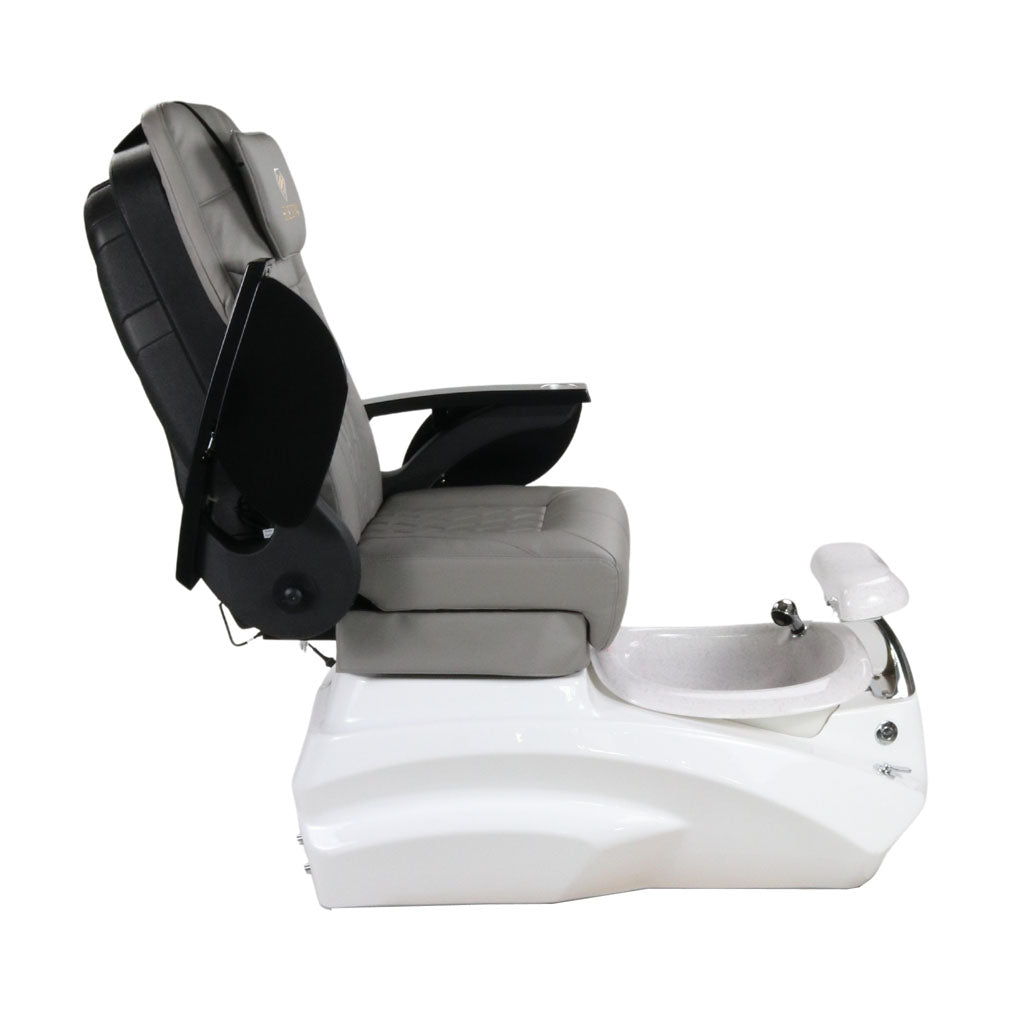 Pedicure Spa Chair - Zeta (Black | Grey | White)