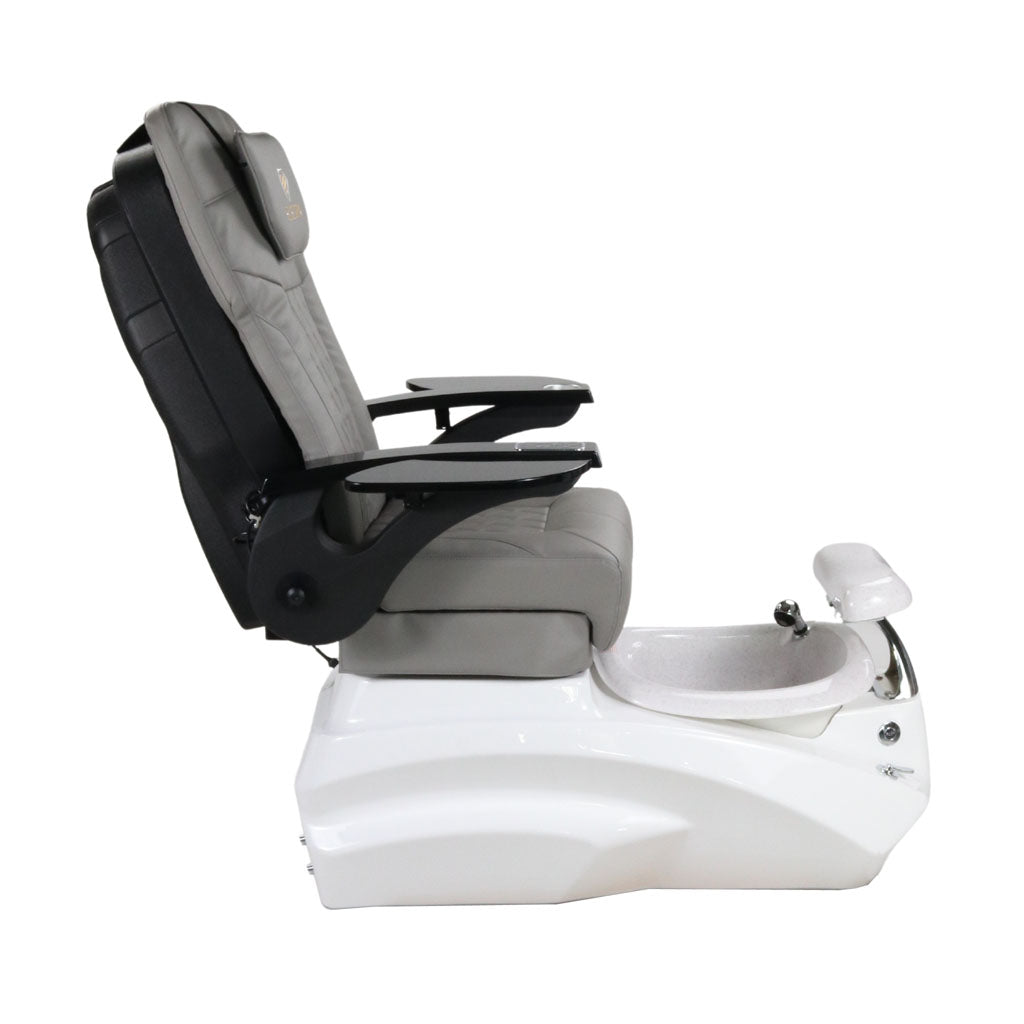 Pedicure Spa Chair - Zeta (Black | Grey | White)