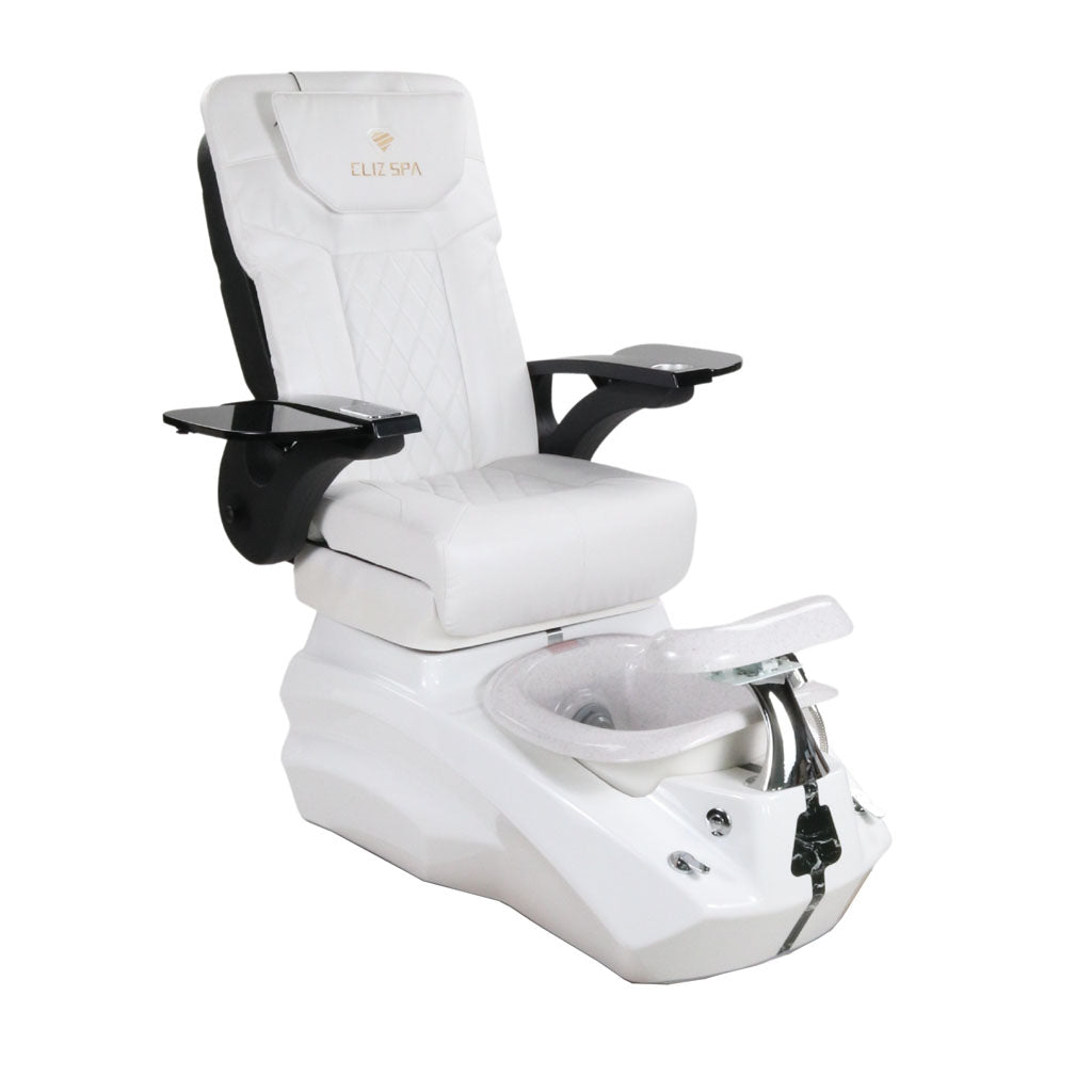 Pedicure Spa Chair - Zeta (Black | White | White)