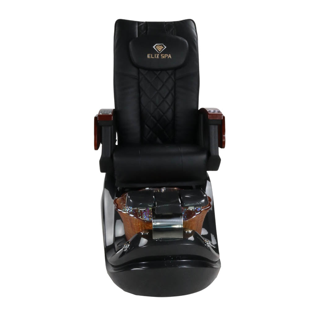 Pedicure Spa Chair - Phoenix (Wood | Black | Black)