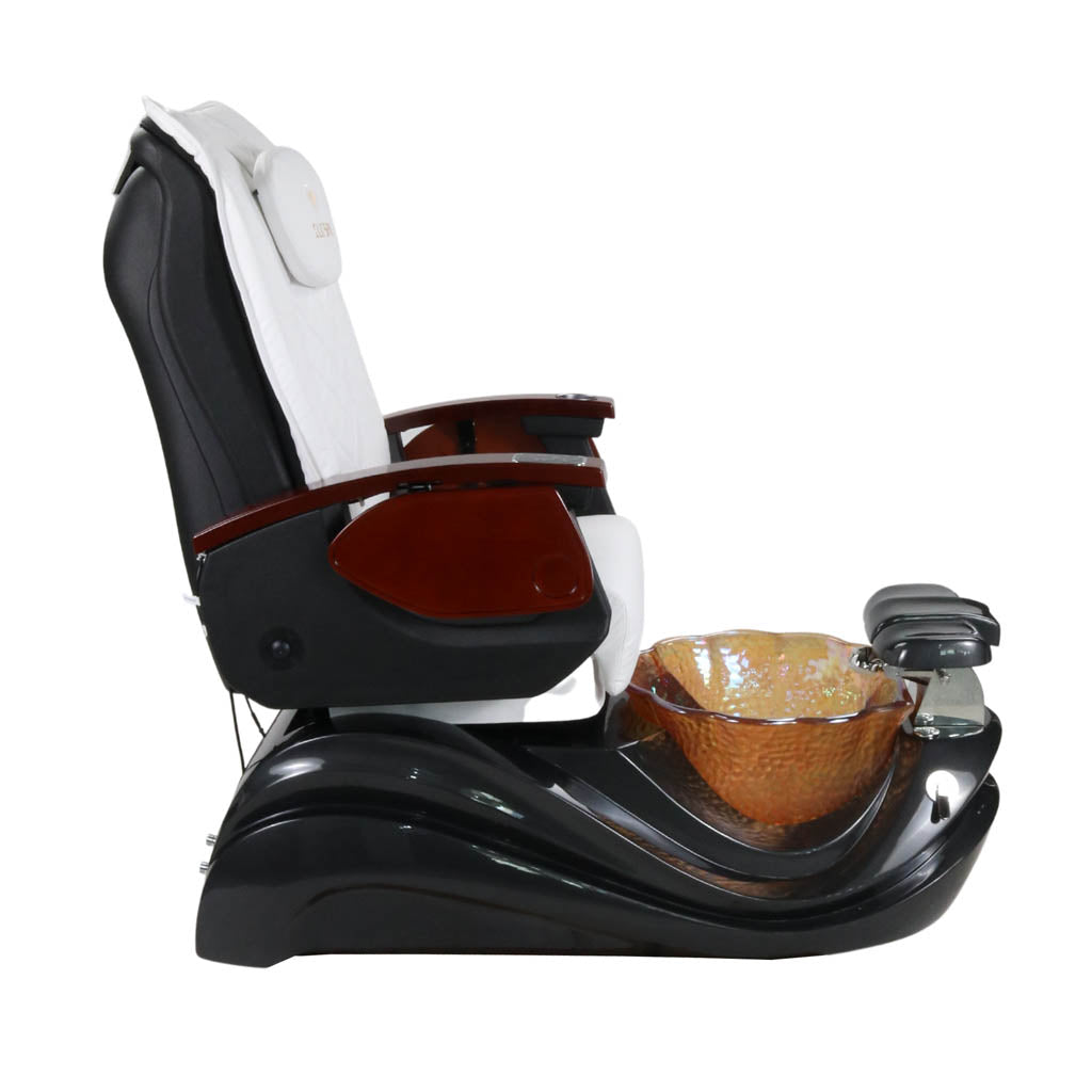Pedicure Spa Chair - Phoenix (Wood | White | Black)