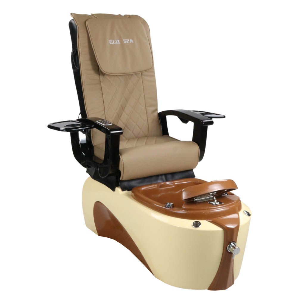 Pedicure Spa Chair - Toffee (Black | Beige | Cream)