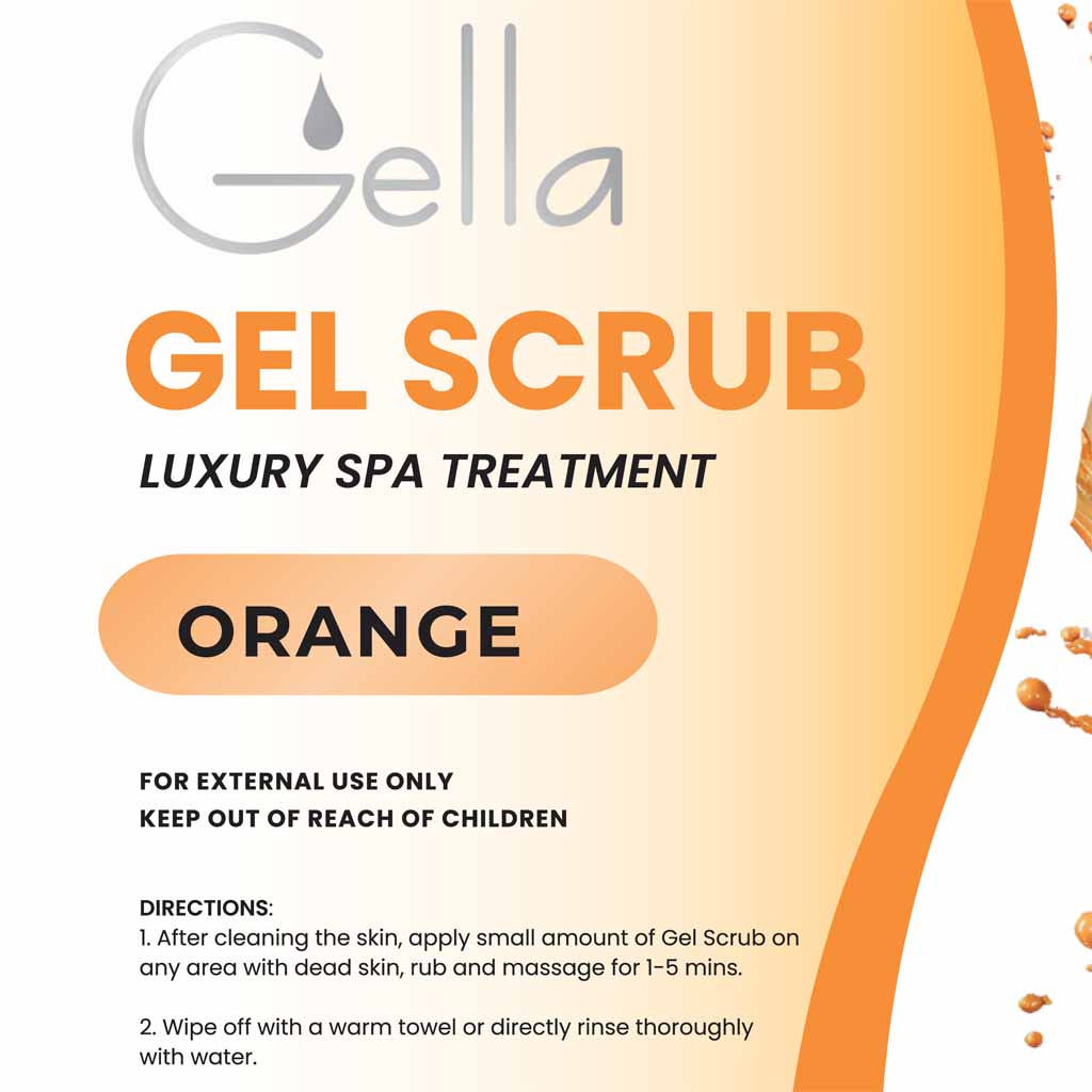 Gel Scrub - Orange - 3.79L (1gal)