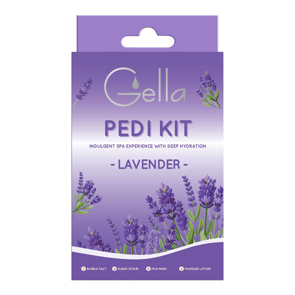 Pedi Kit 4 Steps - Lavender 50pc (Carton)
