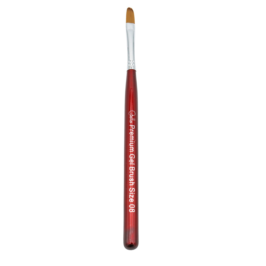 Gella Premium Gel Brush - Size 08