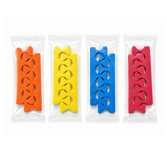 Disposable Toe Separators Assorted Colours - 500pc (Carton)