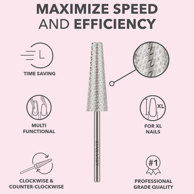 Drill Bit - XL 5 in 1 Coarse Silver