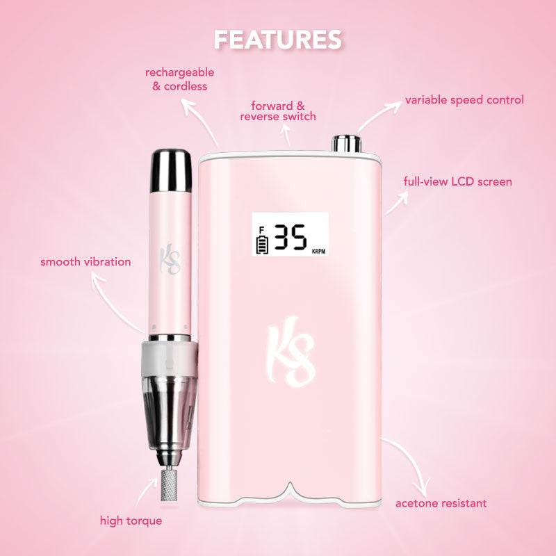 Kiara Sky Beyond PRO Portable Drill Pink