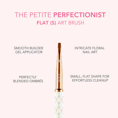 Nail Art Brush - S Flat