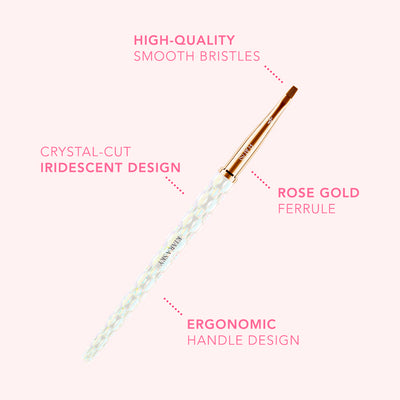 Nail Art Brush - S Flat