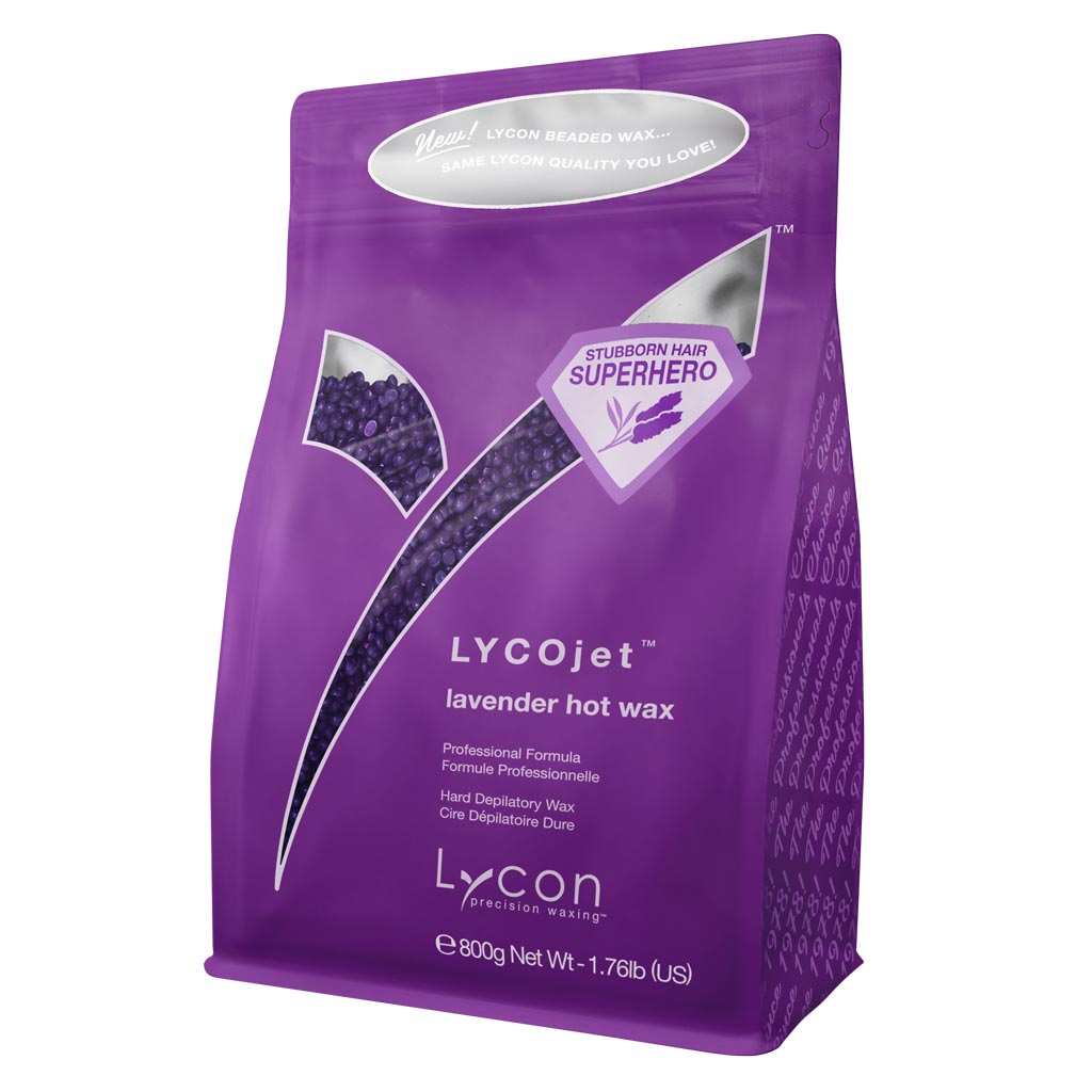 Lycojet Lavender Hot Wax Beads - 800g