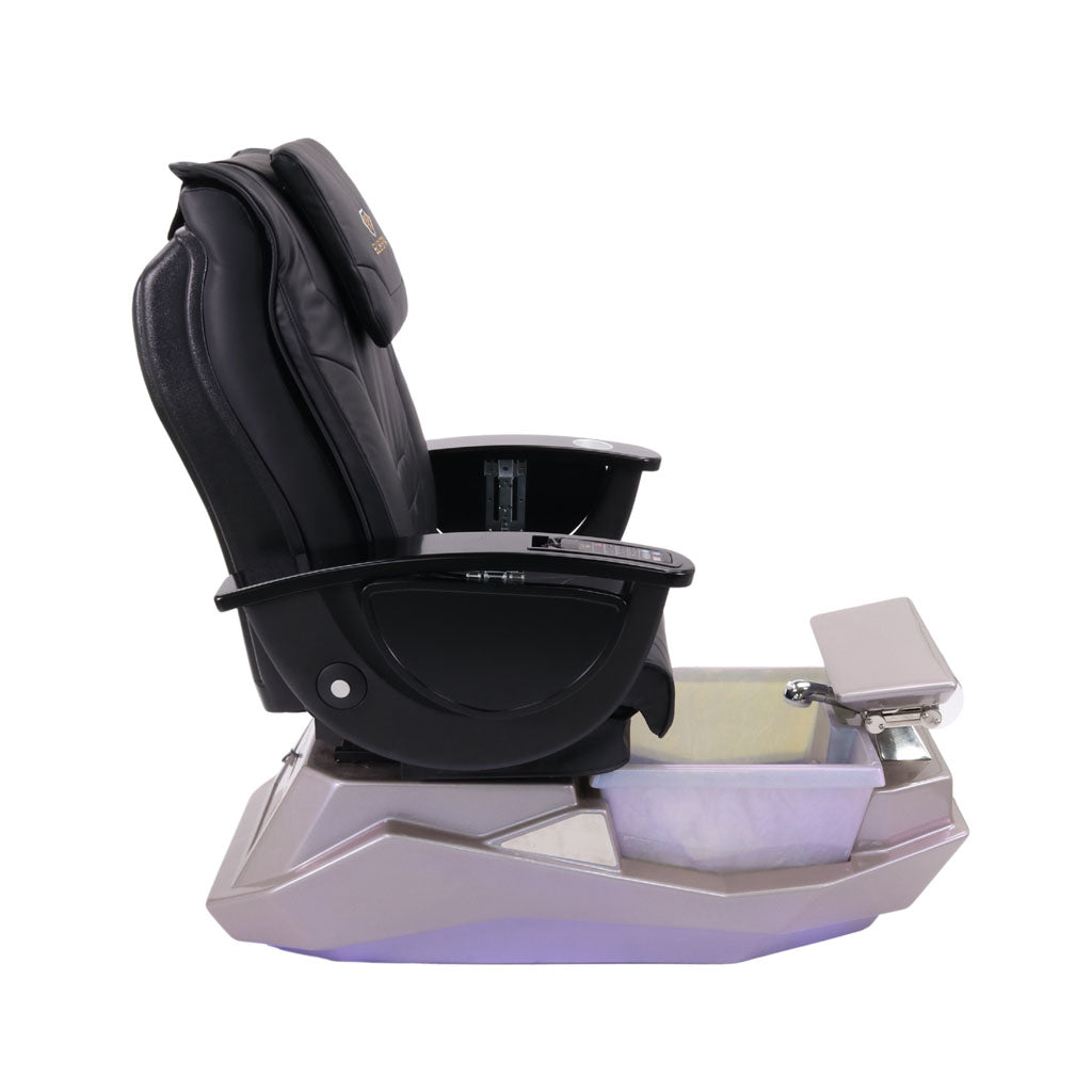 Pedicure Spa Chair - Maximus (Black | Black | Grey)