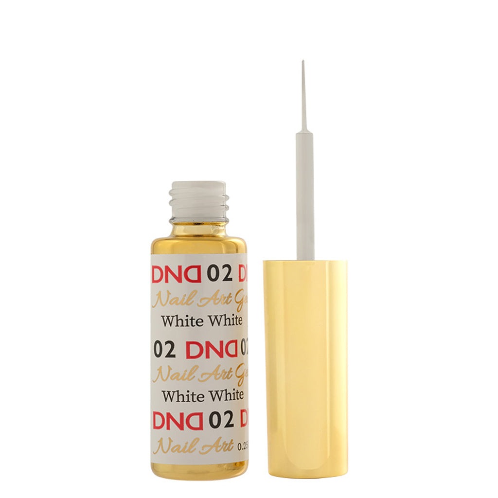 Nail Art Liner - 02 White Diamond Nail Supplies