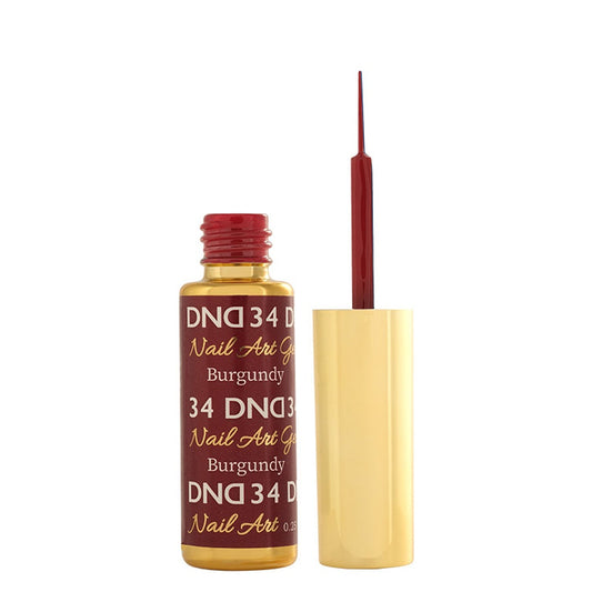 Nail Art Liner - 34 Burgundy Diamond Nail Supplies