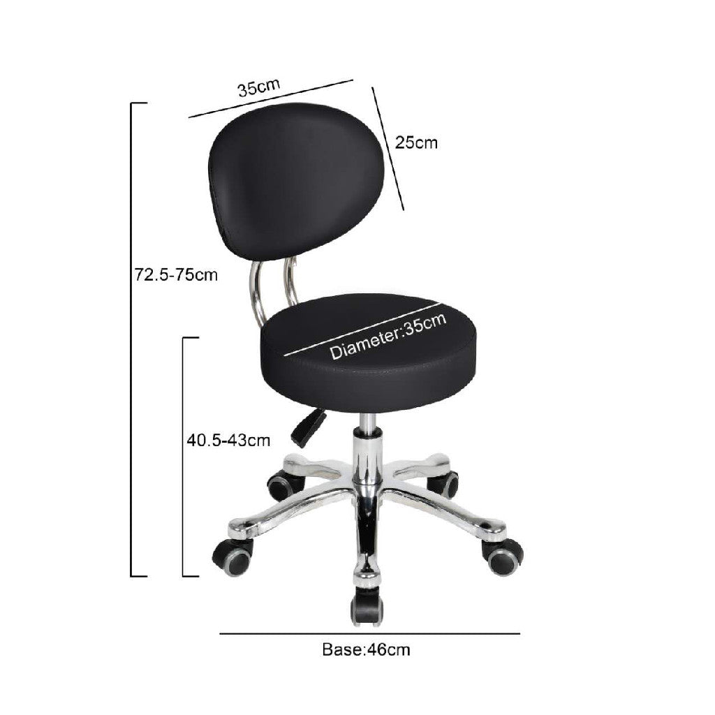 Pedicure Stool 996A - Black Diamond Nail Supplies