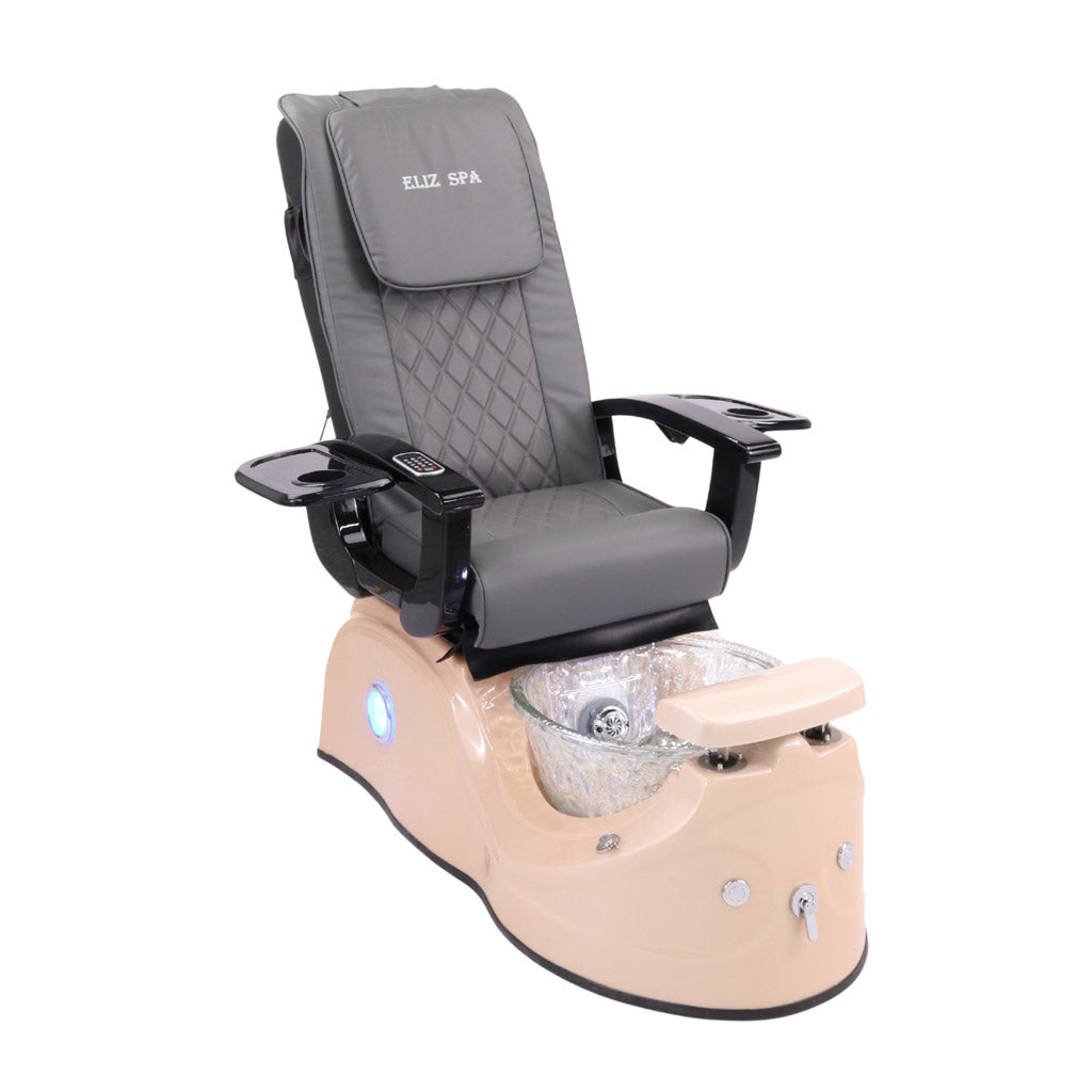 Pedicure Spa Chair - Cloud (Black | Grey | Pink)