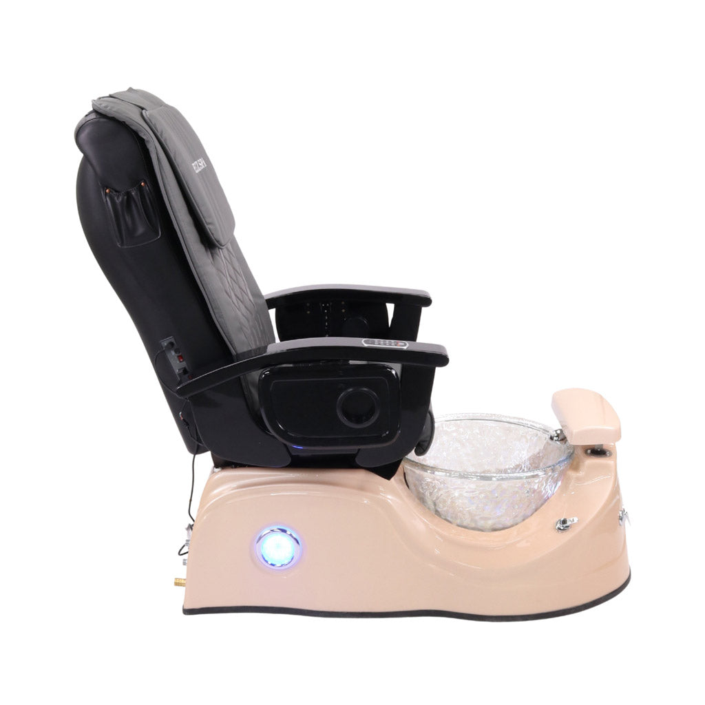 Pedicure Spa Chair - Cloud (Black | Grey | Pink)