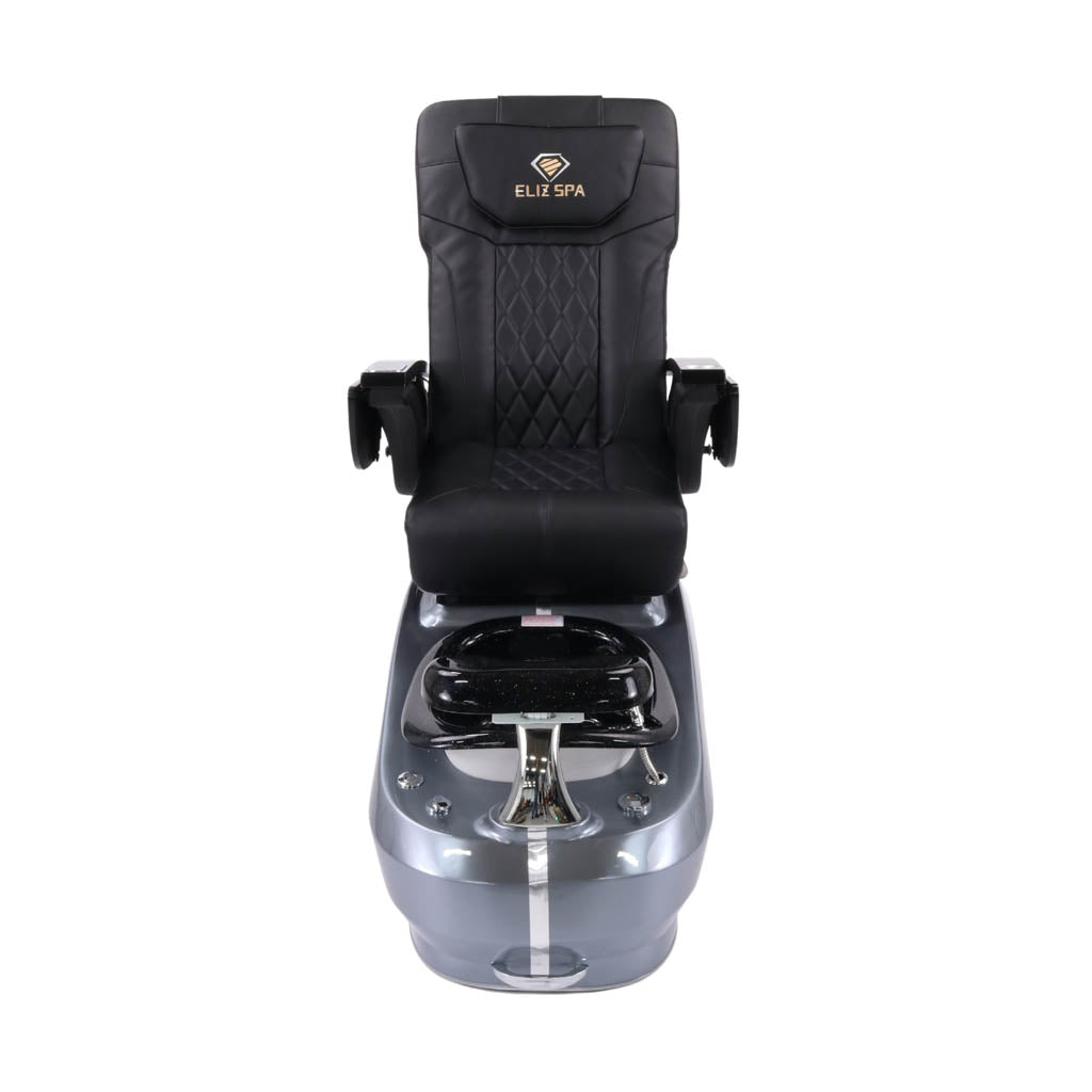 Pedicure Spa Chair - Luxo (Black | Black | Blue)