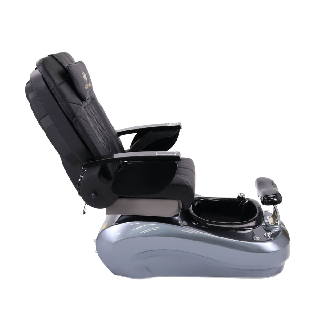 Pedicure Spa Chair - Luxo (Black | Black | Blue)