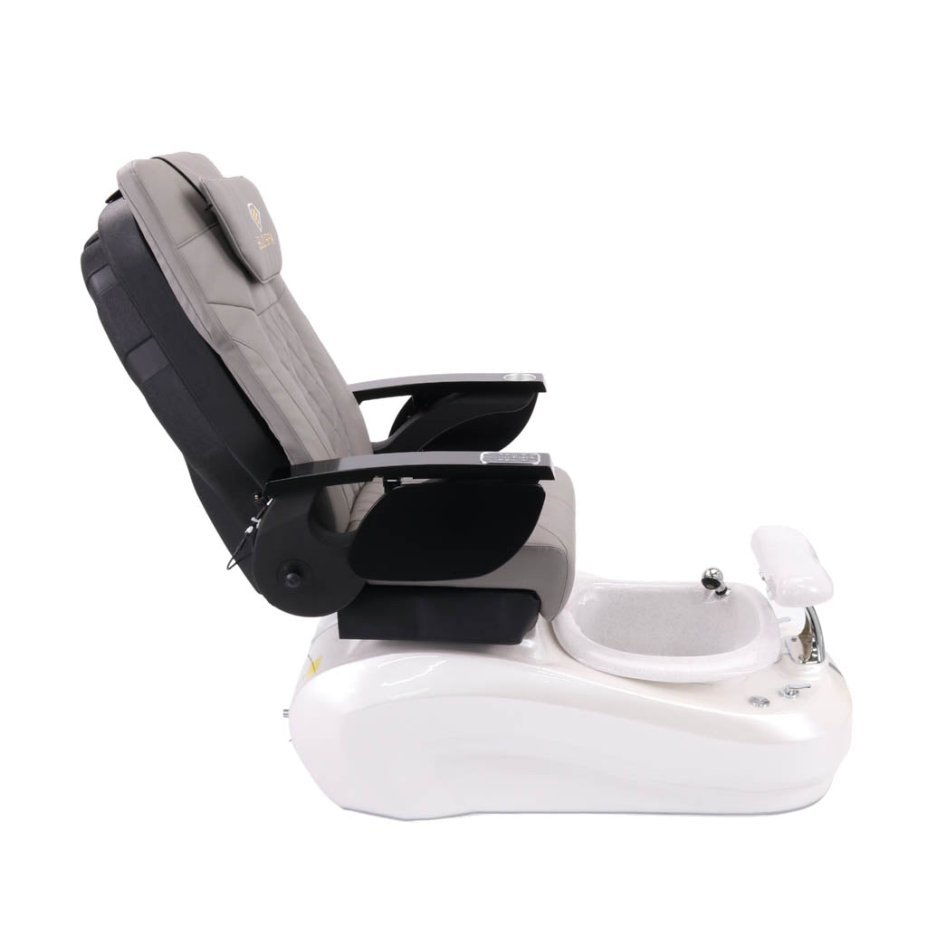 Pedicure Spa Chair - Luxo (Black | Grey | White)