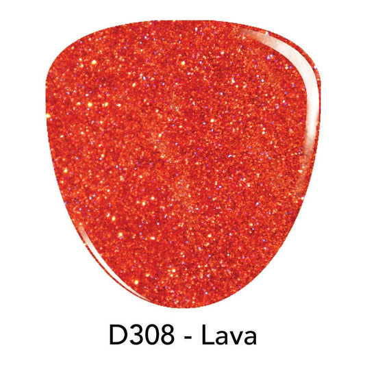 Dip Powder - D308 Lava Diamond Nail Supplies