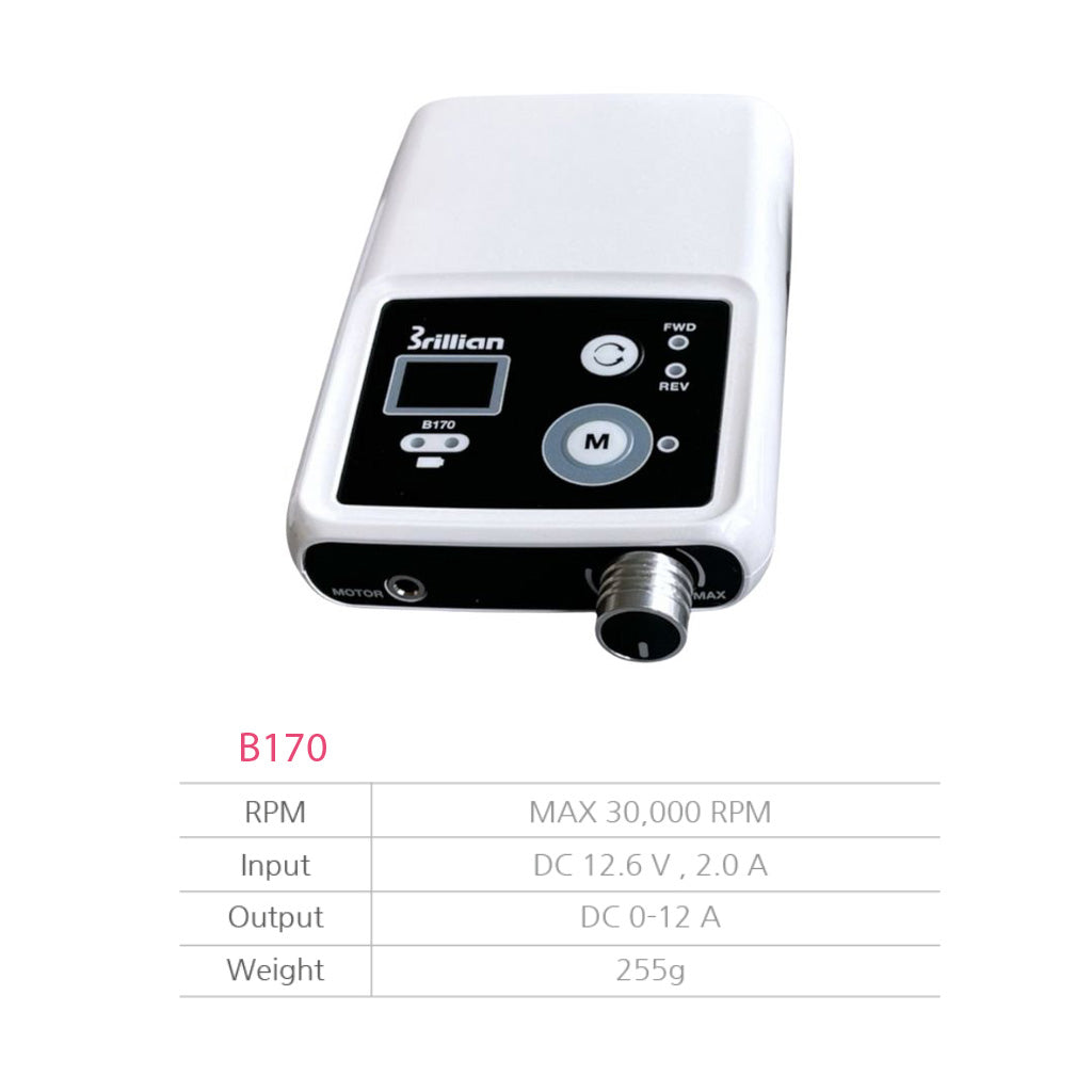 Brillian B170 Portable Micro Motor Drill - White (H175)