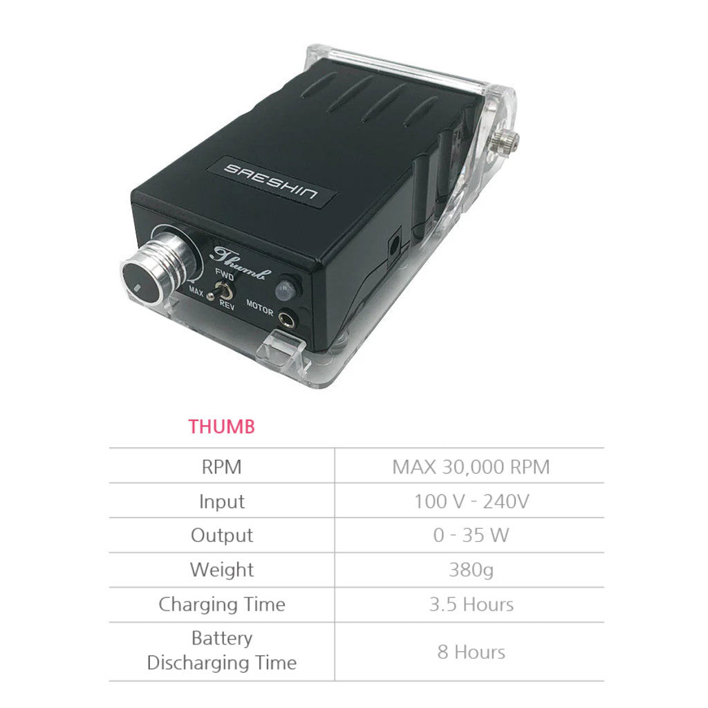 Thumb Portable Micro Motor Drill (H325)
