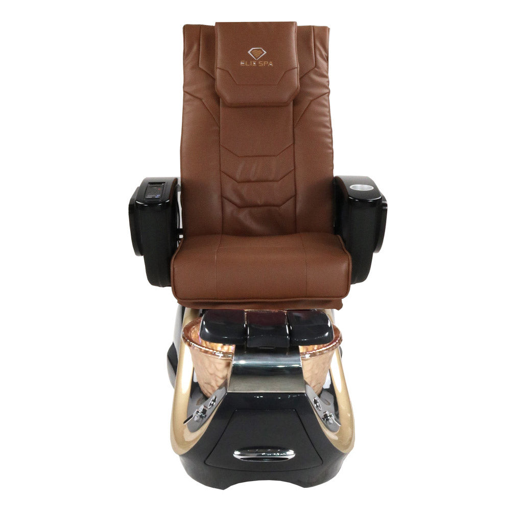 Pedicure Spa Chair - Divine (Black | Cappuccino | Black)