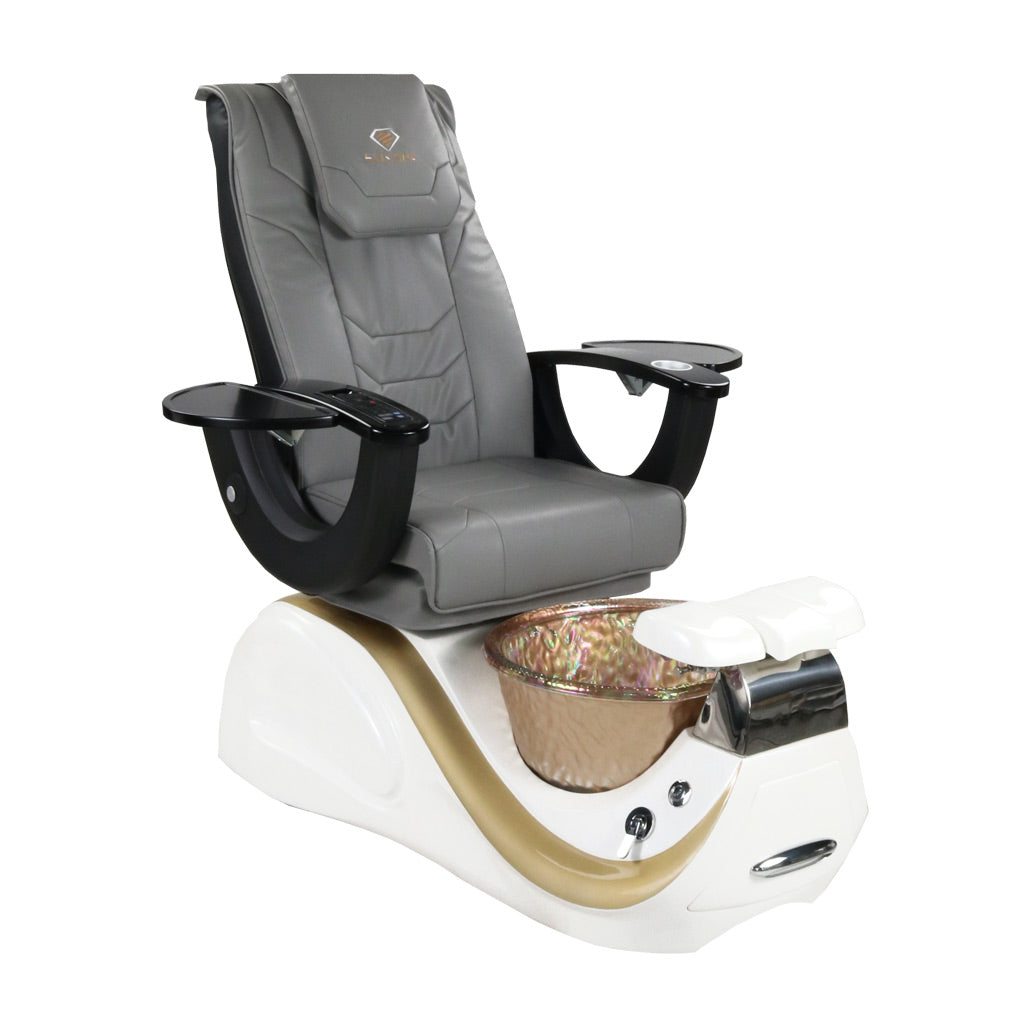 Pedicure Spa Chair - Divine (Black | Grey | White)