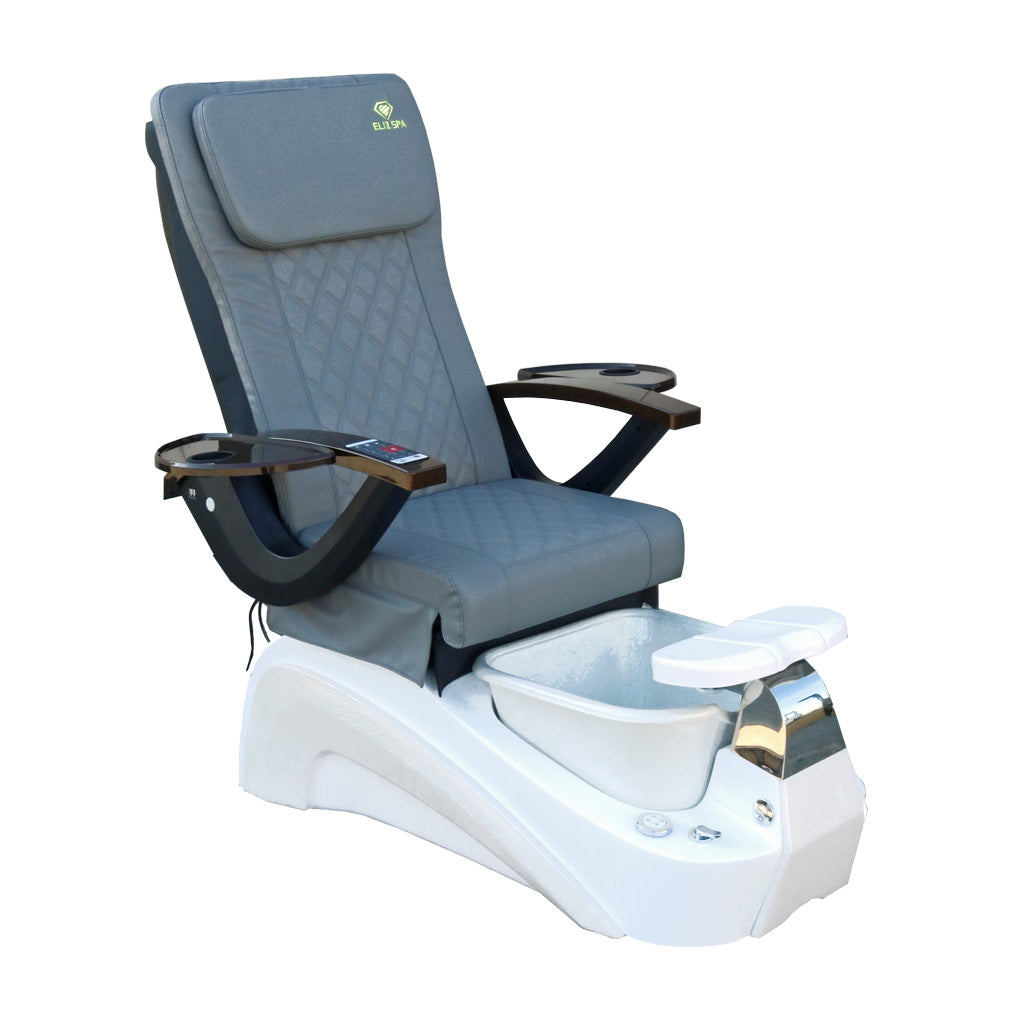 Pedicure Spa Chair - Tarex (Wood | Grey | White)