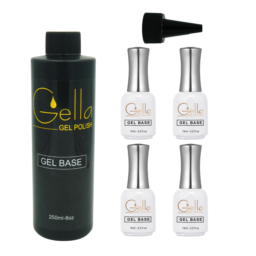Gella Base - Refill Kit 250ml + 4x15ml