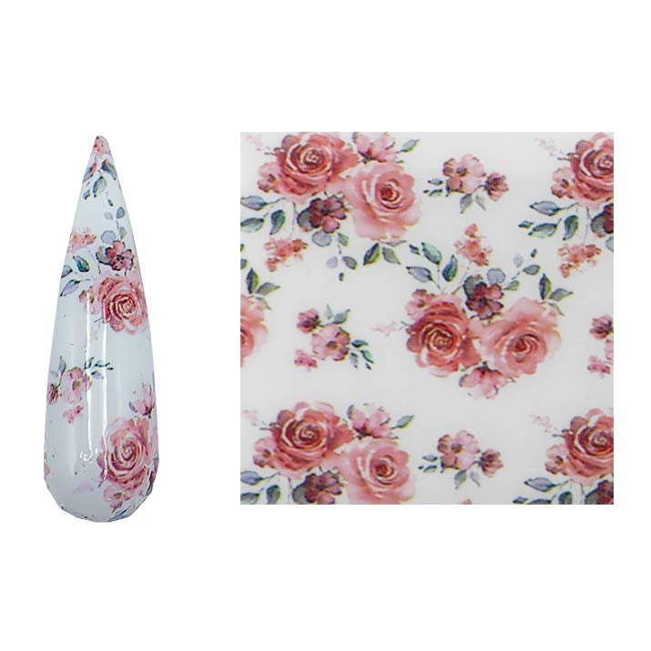Transfer Foil Design - 127 Diamond Nail Supplies