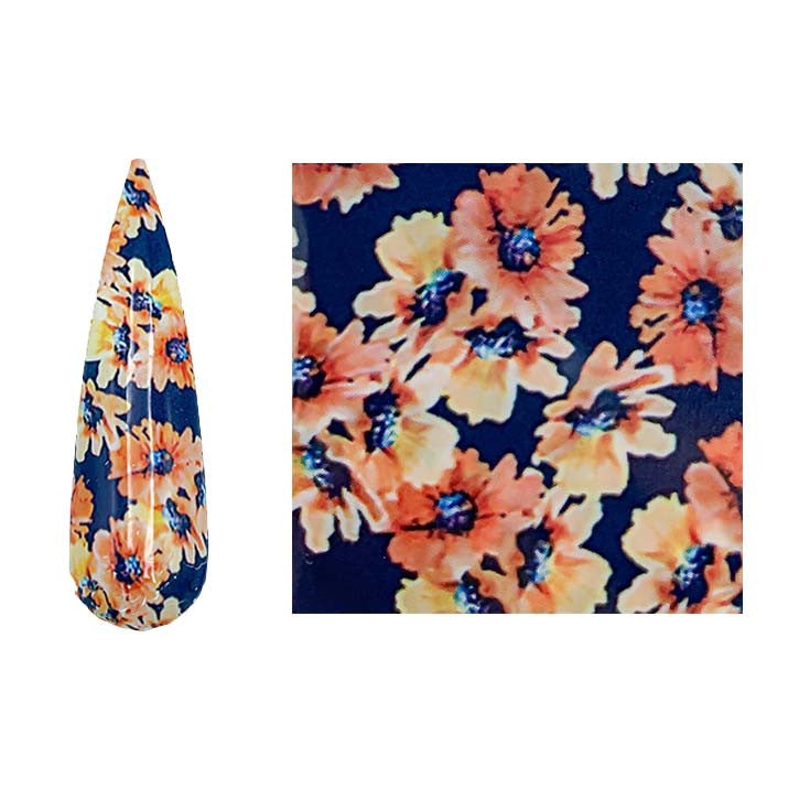 Transfer Foil Design - 133 Diamond Nail Supplies