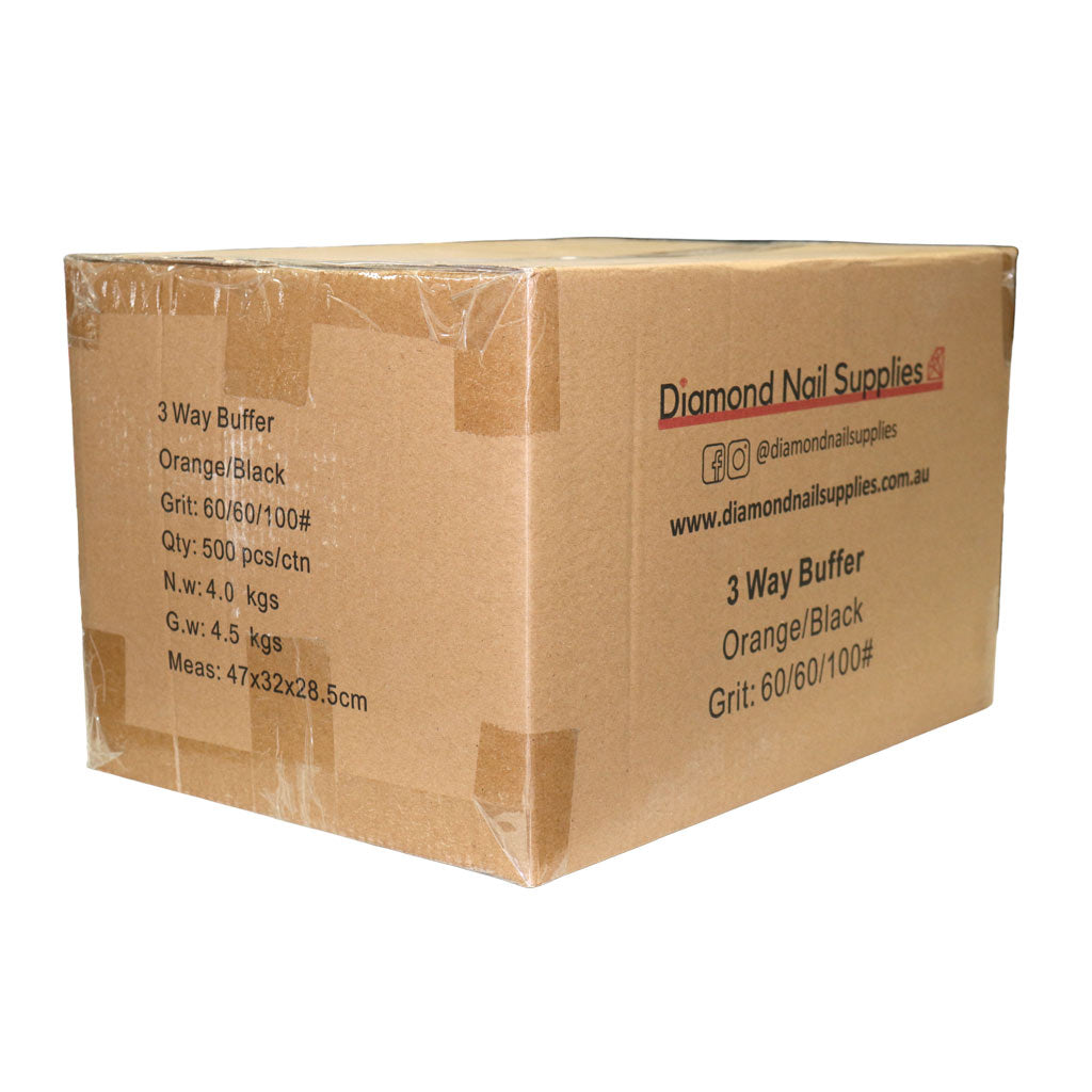 Buffer - 3 Way Orange/Black 500pc (Carton)