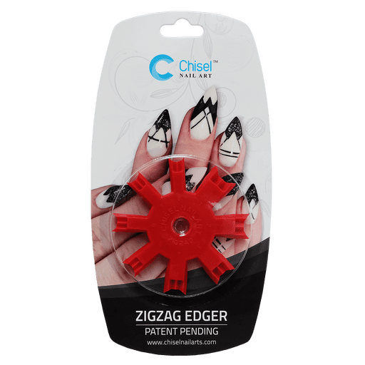 Edger - Zigzag Red Diamond Nail Supplies