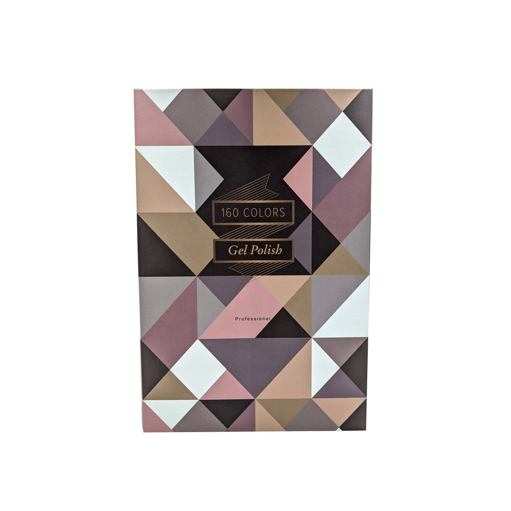 Color Chart Display Book Stiletto #4 Triangle Diamond Nail Supplies