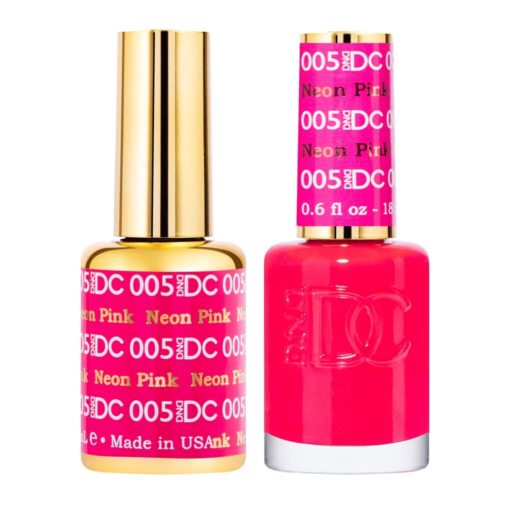 Duo Gel - DC005 Neon Pink Diamond Nail Supplies