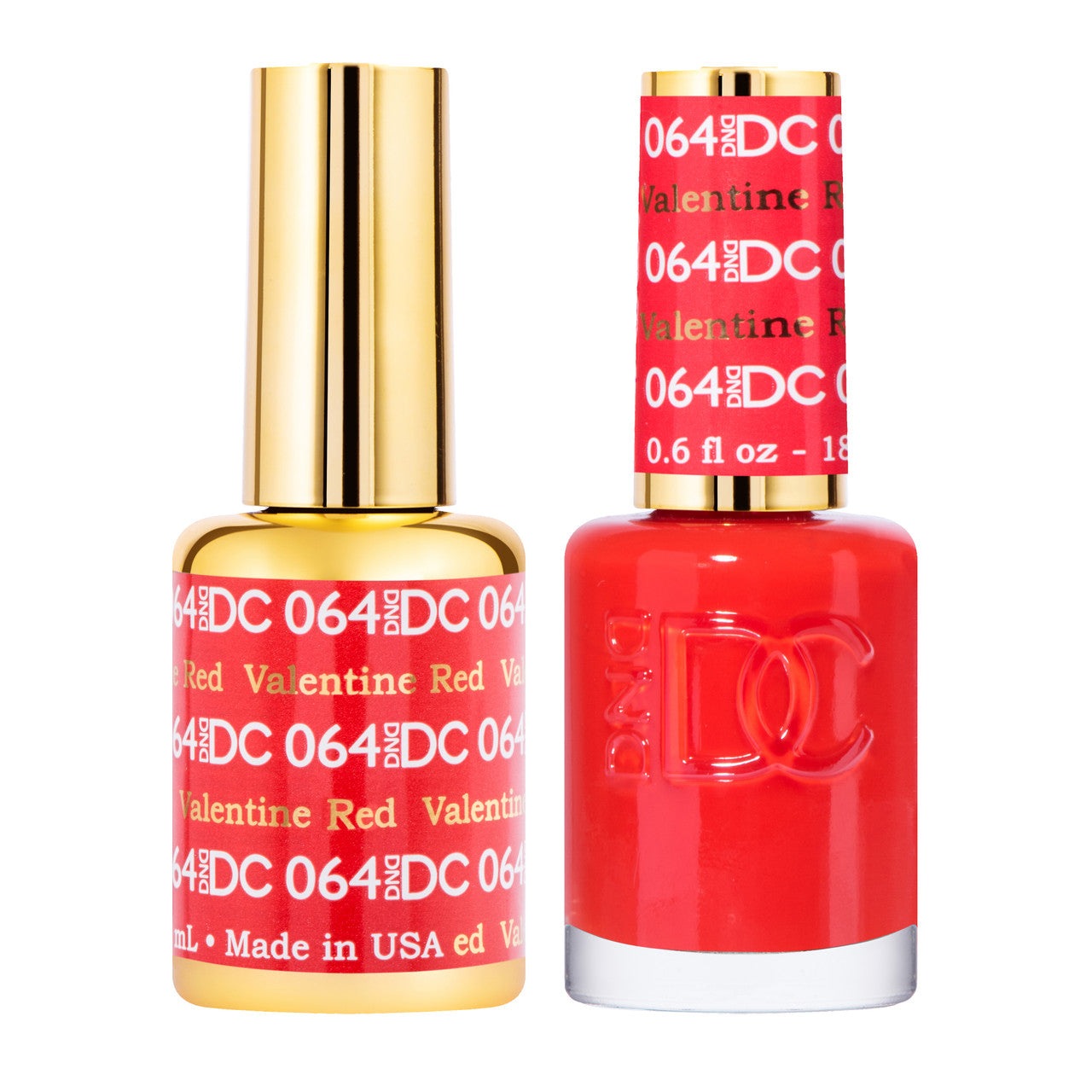 Duo Gel - DC064 Valentine Red Diamond Nail Supplies