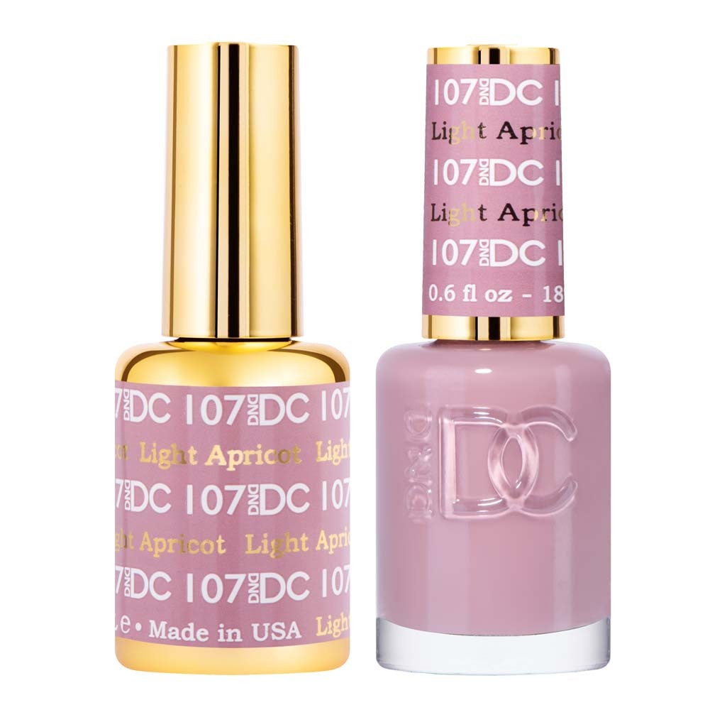Duo Gel - DC107 Light Apricot Diamond Nail Supplies