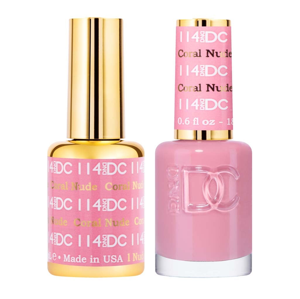 Duo Gel - DC114 Coral Nude Diamond Nail Supplies