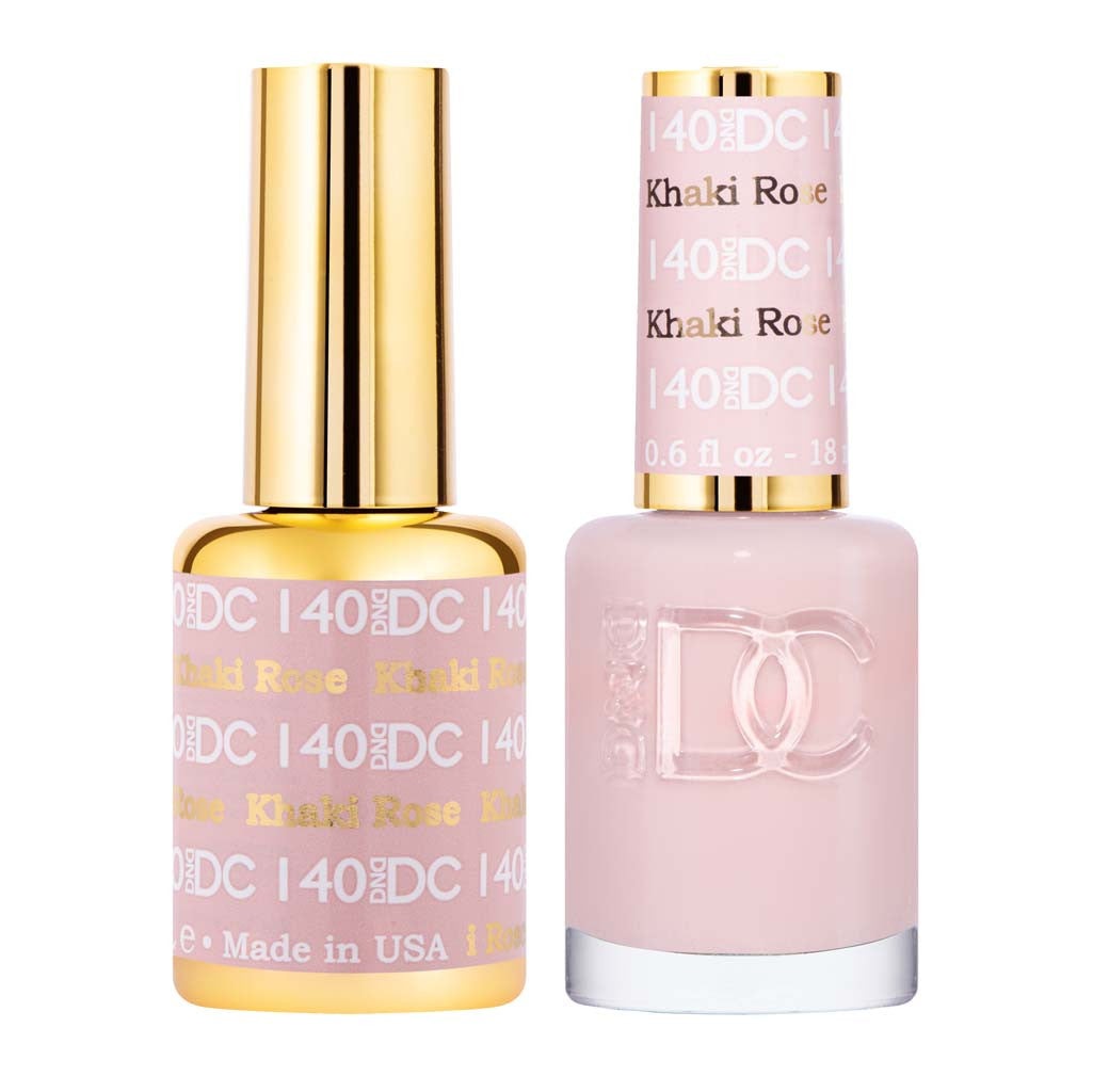 Duo Gel - DC140 Khaki Rose Diamond Nail Supplies
