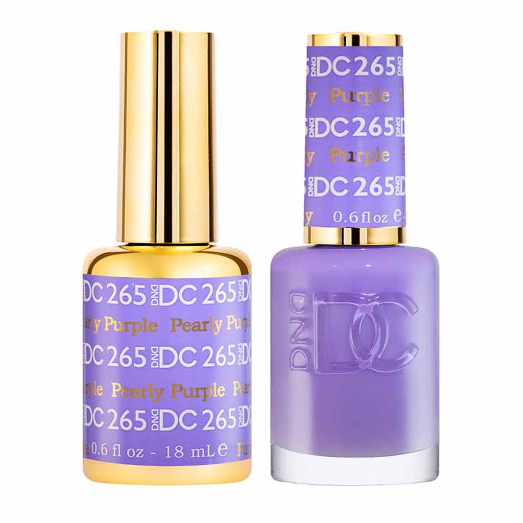 Duo Gel - DC265 Pearly Purple Diamond Nail Supplies